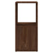 Dulap rotativ, stejar maro, 34,5x34,5x75,5 cm, lemn prelucrat - WALTI WALTI