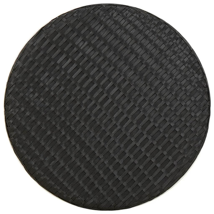 Măsuță de ceai, negru, 45 cm, poliratan - WALTI WALTI