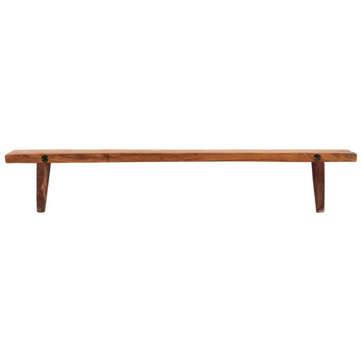 Rafturi de perete, 2 buc., 110x20x18 cm, lemn masiv de acacia - WALTI WALTI