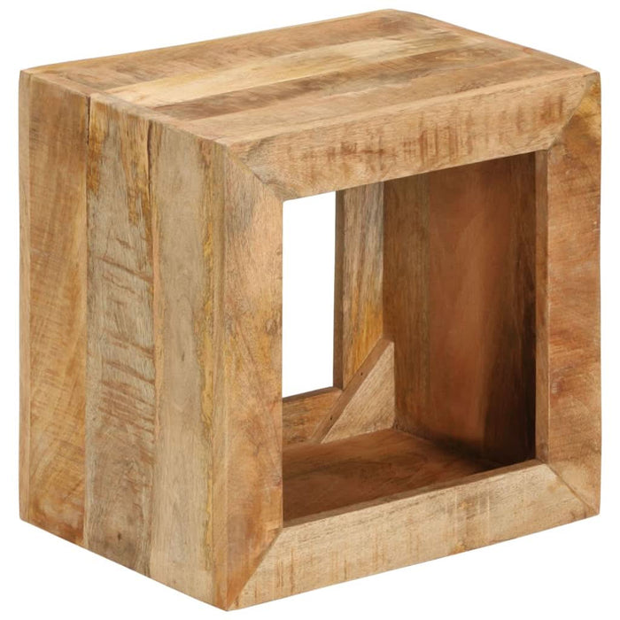 Taburet, 40x30x40 cm, lemn masiv de mango - WALTI WALTI
