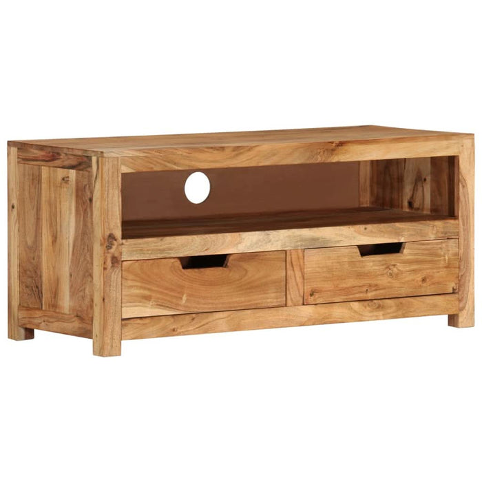 Comodă TV, 88x35x40 cm, lemn masiv de acacia - WALTI WALTI