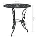 Set mobilier bistro, 3 piese, negru, aluminiu turnat - WALTI WALTI