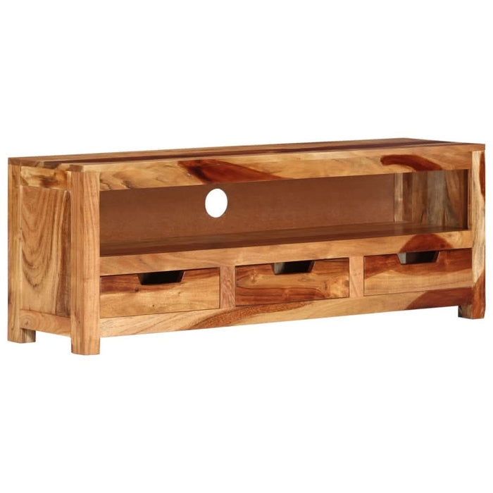 Comodă TV, 110x30x40 cm, lemn masiv de acacia - WALTI WALTI