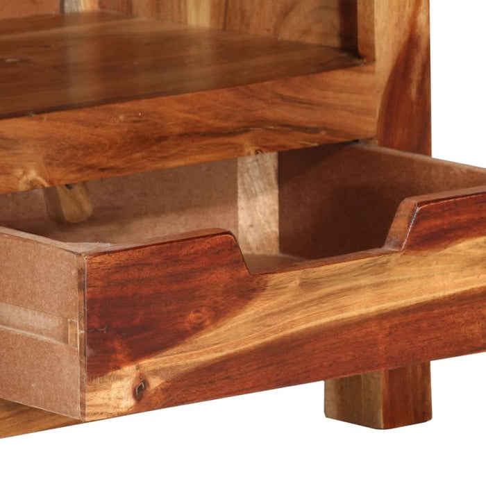 Comodă TV, 110x30x40 cm, lemn masiv de acacia - WALTI WALTI