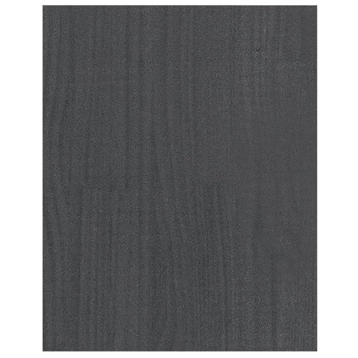 Comodă TV, gri, 70x33x42 cm, lemn masiv de pin - WALTI WALTI
