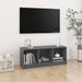 Comodă TV, gri, 104x33x41 cm, lemn masiv de pin - WALTI WALTI