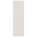 Bibliotecă/Separator cameră alb 104x33,5x110 cm lemn masiv pin - WALTI WALTI