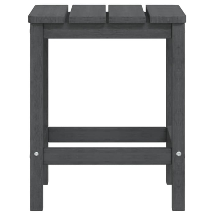 Masă Adirondack de grădină, antracit, 38x38x46 cm, HDPE - WALTI WALTI