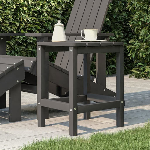 Masă Adirondack de grădină, antracit, 38x38x46 cm, HDPE - WALTI WALTI