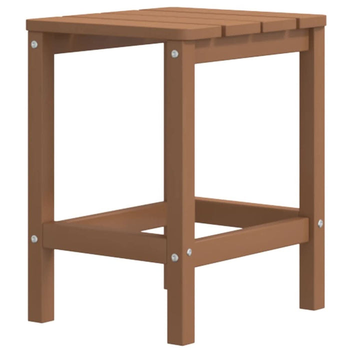 Masă Adirondack de grădină, maro, 38x38x46 cm, HDPE - WALTI WALTI