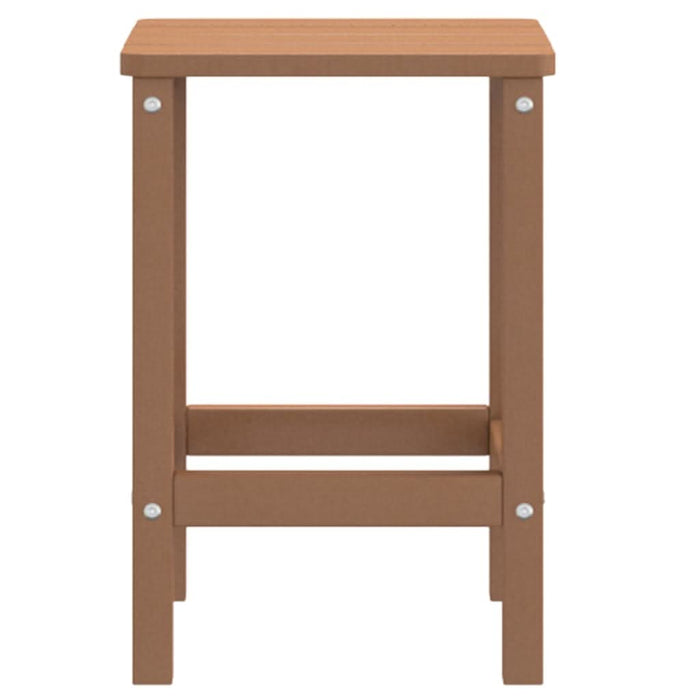 Masă Adirondack de grădină, maro, 38x38x46 cm, HDPE - WALTI WALTI