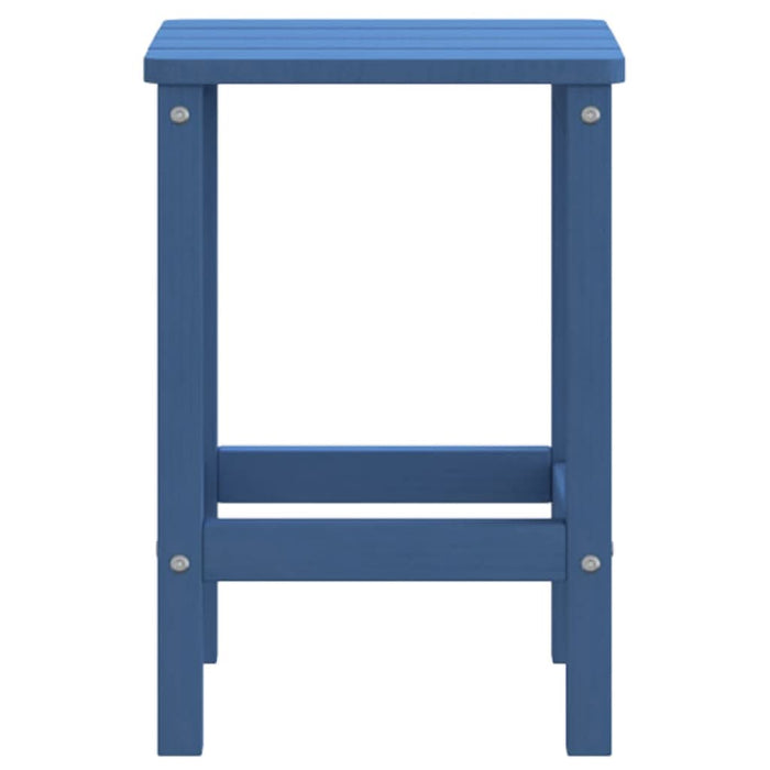 Masă Adirondack de grădină ,albastru aqua, 38x38x46 cm, HDPE - WALTI WALTI