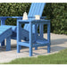 Masă Adirondack de grădină ,albastru aqua, 38x38x46 cm, HDPE - WALTI WALTI