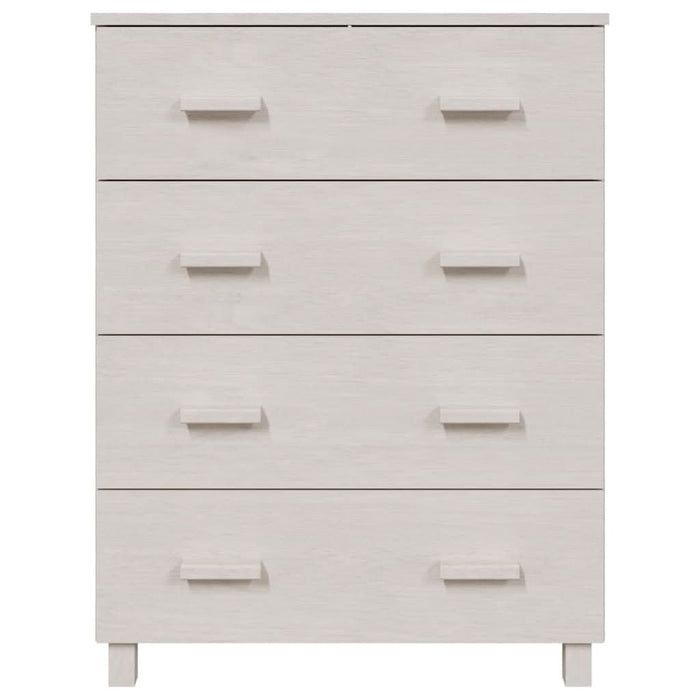 Servantă „HAMAR”, alb, 79x40x103,5 cm, lemn masiv de pin - WALTI WALTI