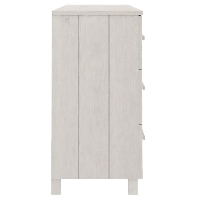 Servantă „HAMAR”, alb, 113x40x80 cm, lemn masiv de pin - WALTI WALTI