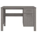 Birou „HAMAR”, gri deschis, 113x50x75 cm, lemn masiv de pin - WALTI WALTI