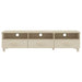 Dulap TV „HAMAR”, maro miere, 158x40x40 cm, lemn masiv de pin - WALTI WALTI