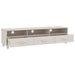 Dulap TV „HAMAR”, alb, 158x40x40 cm, lemn masiv de pin - WALTI WALTI
