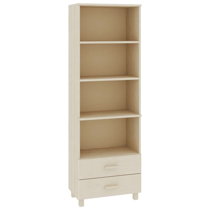 Dulap înalt „HAMAR” maro miere 60x35x180 cm, lemn masiv de pin - WALTI WALTI