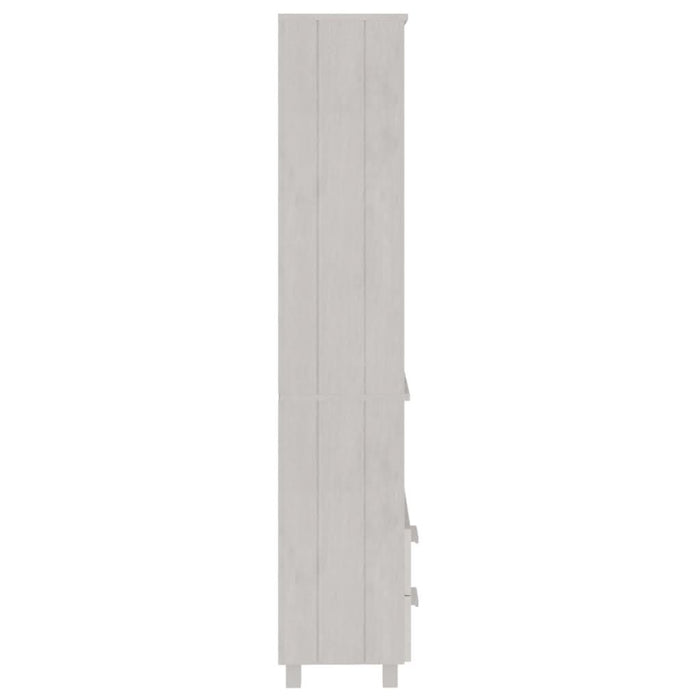 Dulap înalt „HAMAR”, alb, 60x35x180 cm, lemn masiv de pin - WALTI WALTI