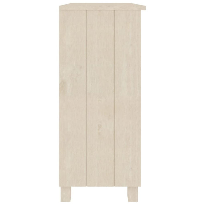 Servantă „HAMAR”, maro miere, 85x35x80 cm, lemn masiv de pin - WALTI WALTI