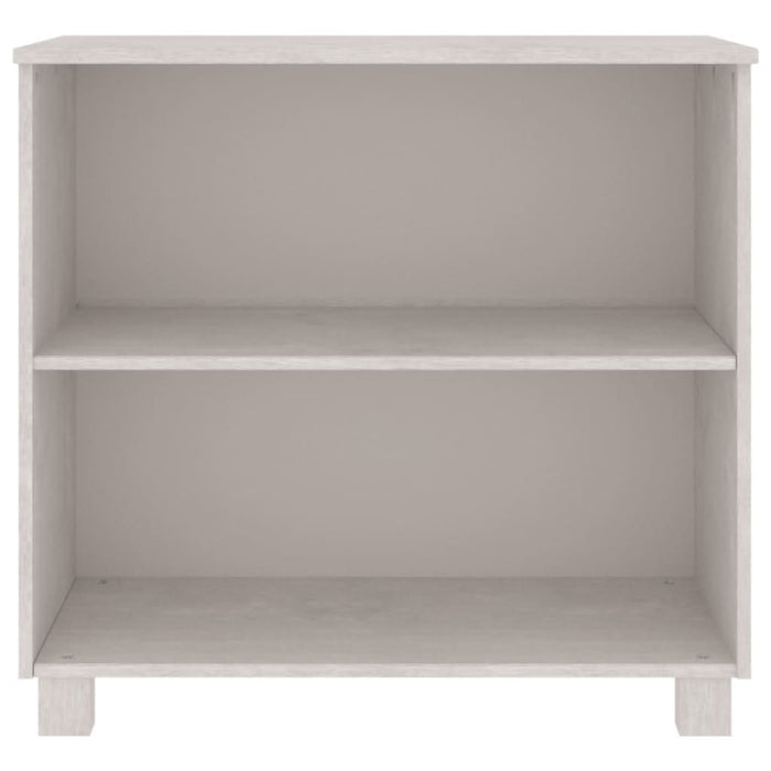 Servantă „HAMAR”, alb, 85x35x80 cm, lemn masiv de pin - WALTI WALTI