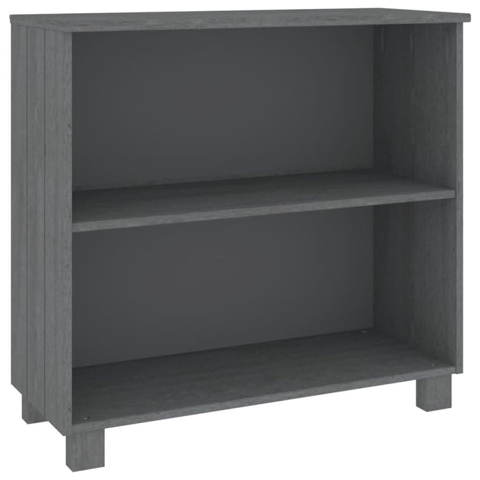 Servantă „HAMAR”, gri închis, 85x35x80 cm, lemn masiv pin - WALTI WALTI