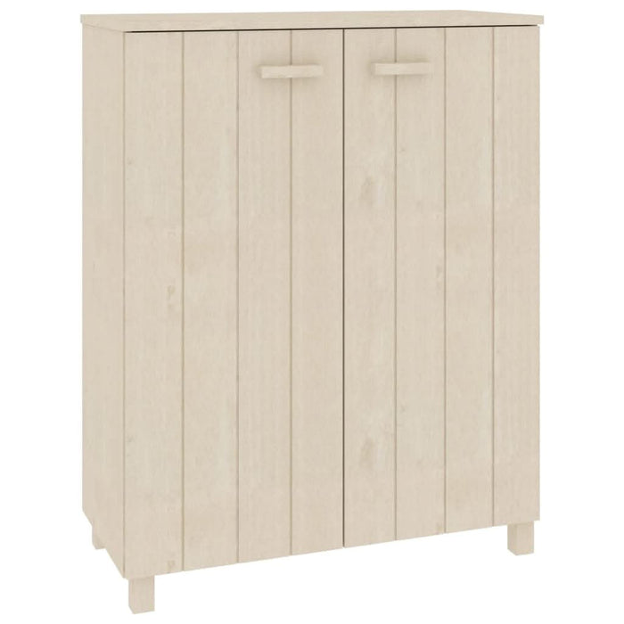 Dulap CD-uri „HAMAR”, maro miere, 85x40x108 cm, lemn masiv pin - WALTI WALTI
