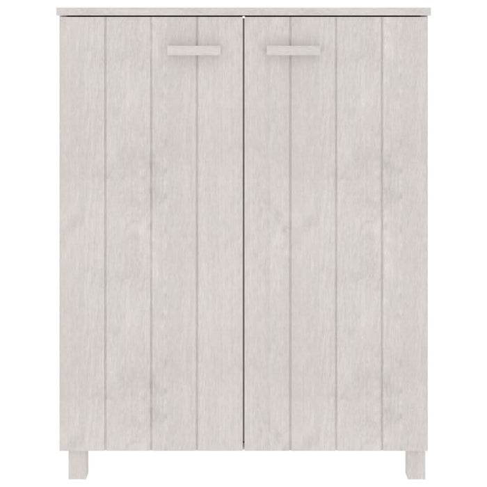 Dulap CD-uri „HAMAR”, gri închis, 85x40x108 cm, lemn masiv pin - WALTI WALTI