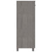 Pantofar, gri deschis, 85x40x108 cm, lemn masiv de pin - WALTI WALTI