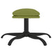 Taburet, verde deschis, 60x60x36 cm, catifea - WALTI WALTI