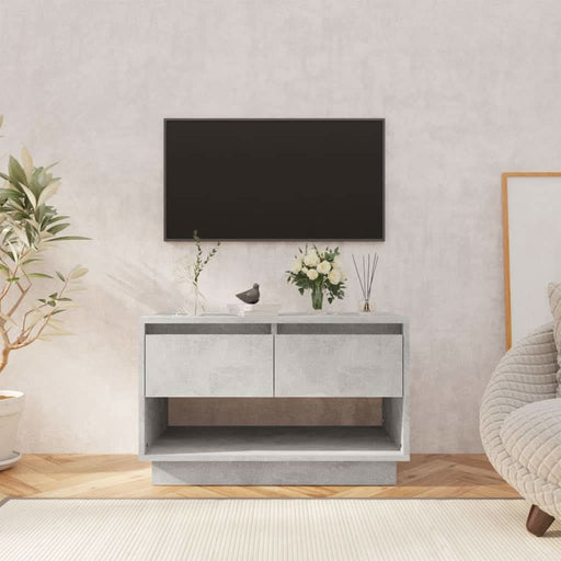 Comodă TV, gri beton, 70x41x44 cm, PAL - WALTI WALTI