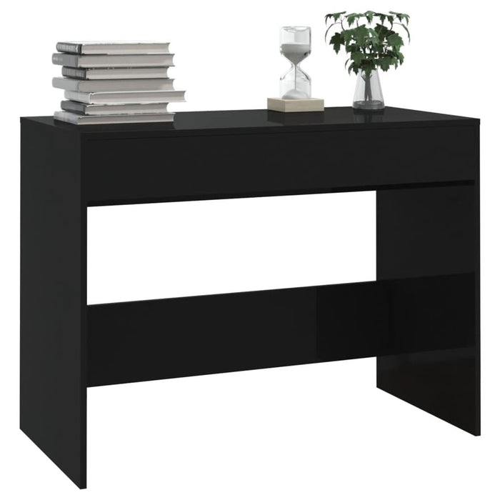 Birou, negru, 101x50x76,5 cm, PAL - WALTI WALTI