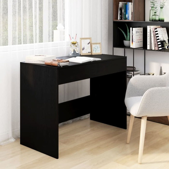Birou, negru, 101x50x76,5 cm, PAL - WALTI WALTI