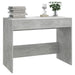 Birou, gri beton, 101 x 50 x 76,5 cm, PAL - WALTI WALTI