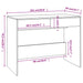 Birou, gri beton, 101 x 50 x 76,5 cm, PAL - WALTI WALTI