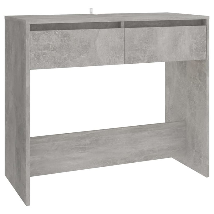 Masă consolă, gri beton, 89x41x76,5 cm, oțel - WALTI WALTI
