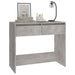 Masă consolă, gri beton, 89x41x76,5 cm, oțel - WALTI WALTI