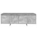 Comodă TV, gri beton, 120x30x40,5 cm, PAL - WALTI WALTI