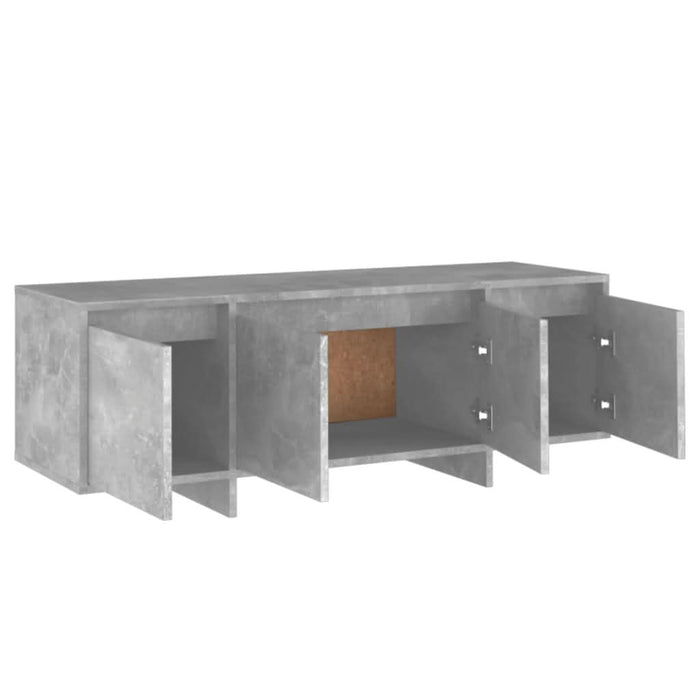 Comodă TV, gri beton, 120x30x40,5 cm, PAL - WALTI WALTI