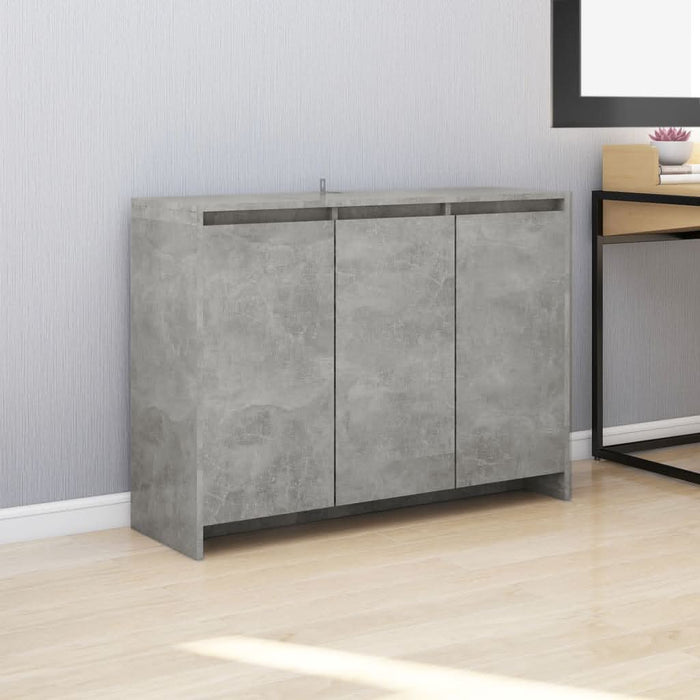 Servantă, gri beton, 102x33x75 cm, PAL - WALTI WALTI