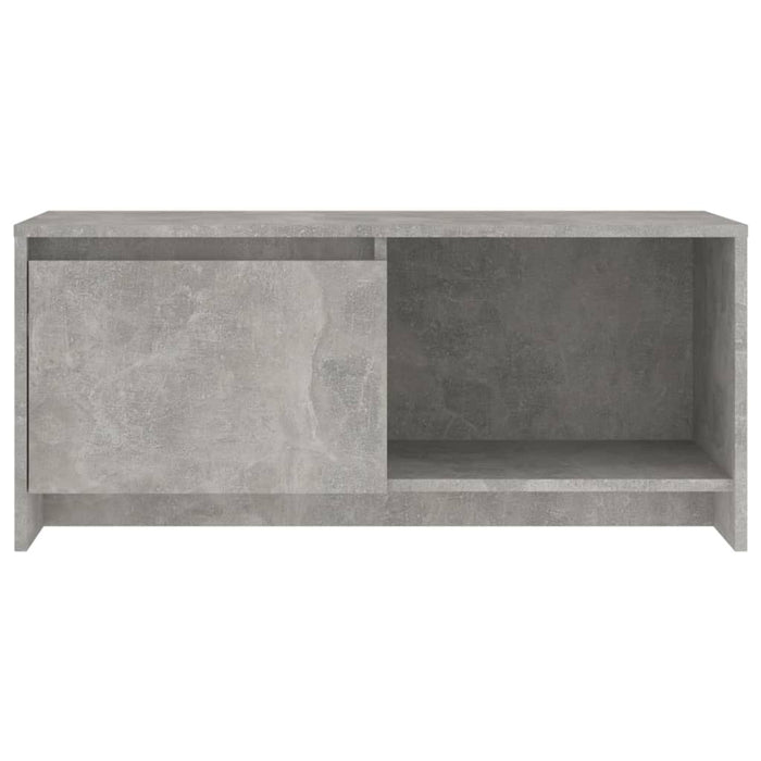 Comodă TV, gri beton, 90x35x40 cm, PAL - WALTI WALTI