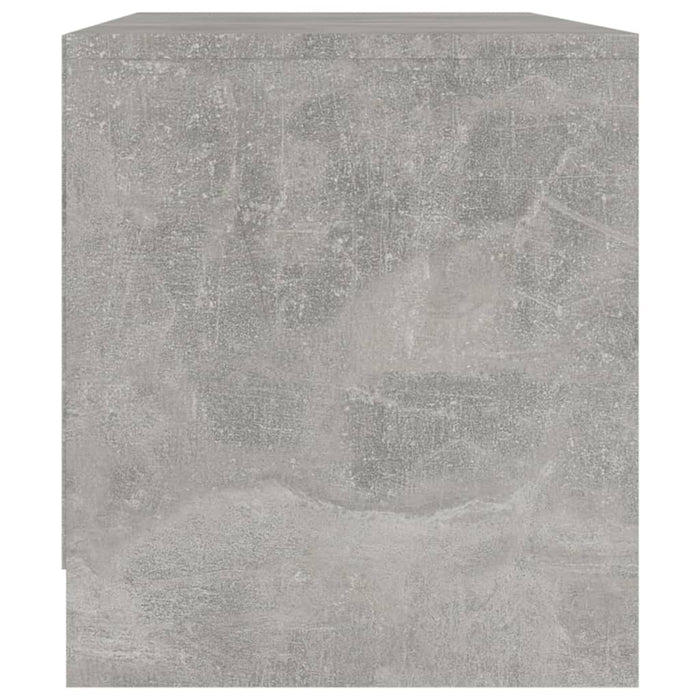 Comodă TV, gri beton, 90x35x40 cm, PAL - WALTI WALTI