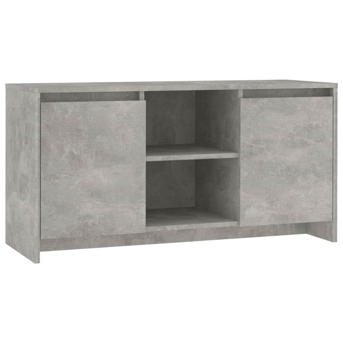 Comodă TV, gri beton, 102x37,5x52,5 cm, PAL - WALTI WALTI