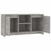 Comodă TV, gri beton, 102x37,5x52,5 cm, PAL - WALTI WALTI