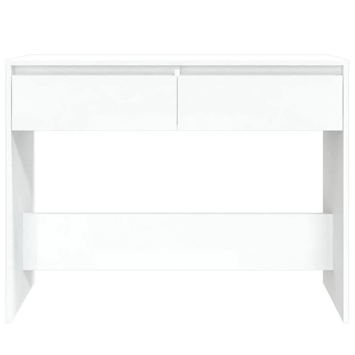 Masă consolă, alb, 100x35x76,5 cm, PAL - WALTI WALTI