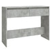 Masă consolă, gri beton, 100x35x76,5 cm, PAL - WALTI WALTI