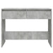 Masă consolă, gri beton, 100x35x76,5 cm, PAL - WALTI WALTI