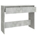 Masă consolă, gri beton, 100x35x76,5 cm, PAL - WALTI WALTI