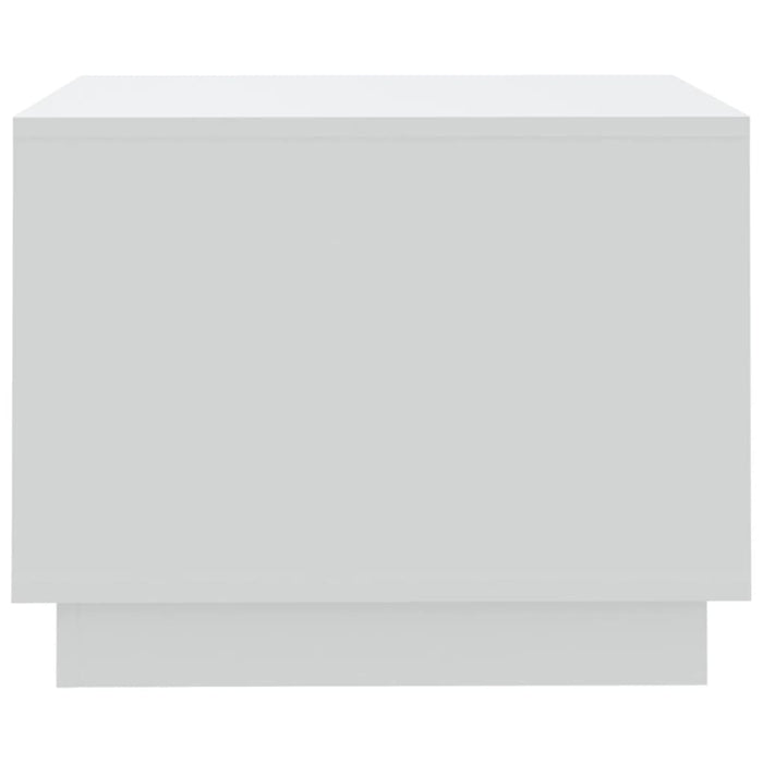 Măsuță de cafea, alb, 55x55x43 cm, PAL - WALTI WALTI